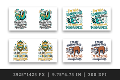 Sarcastic Quote mug wrap printable sublimation design Product Image 2