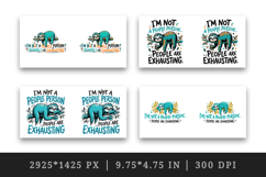 Sarcastic Quote mug wrap printable sublimation design Product Image 2