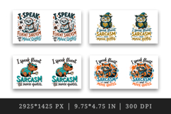 Sarcastic Quote mug wrap printable sublimation design Product Image 2