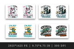 Sarcastic Quote mug wrap printable sublimation design Product Image 2