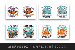 Sarcastic Quote mug wrap printable sublimation design Product Image 2