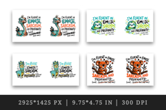 Sarcastic Quote mug wrap printable sublimation design Product Image 2