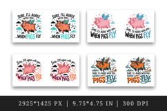 Sarcastic Quote mug wrap printable sublimation design Product Image 2