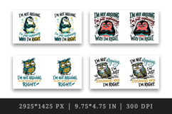 Sarcastic Quote mug wrap printable sublimation design Product Image 2