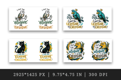 Sarcastic Quote mug wrap printable sublimation design Product Image 2