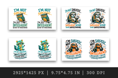 Sarcastic Quote mug wrap printable sublimation design Product Image 2