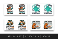 Sarcastic Quote mug wrap printable sublimation design Product Image 2