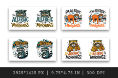 Sarcastic Quote mug wrap printable sublimation design Product Image 2