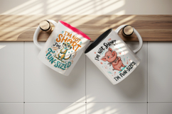 Sarcastic Quote mug wrap printable sublimation design Product Image 3