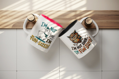 Sarcastic Quote mug wrap printable sublimation design Product Image 3