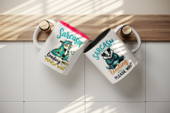 Sarcastic Quote mug wrap printable sublimation design Product Image 3