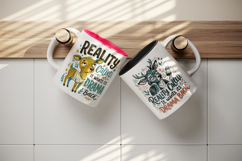 Sarcastic Quote mug wrap printable sublimation design Product Image 3