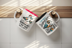 Sarcastic Quote mug wrap printable sublimation design Product Image 3
