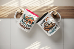 Sarcastic Quote mug wrap printable sublimation design Product Image 3