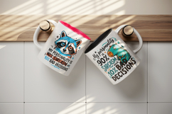 Sarcastic Quote mug wrap printable sublimation design Product Image 3