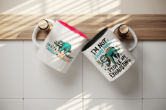Sarcastic Quote mug wrap printable sublimation design Product Image 3
