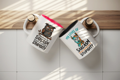 Sarcastic Quote mug wrap printable sublimation design Product Image 3