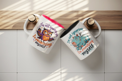 Sarcastic Quote mug wrap printable sublimation design Product Image 3