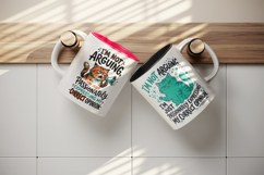 Sarcastic Quote mug wrap printable sublimation design Product Image 3