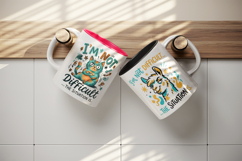 Sarcastic Quote mug wrap printable sublimation design Product Image 3