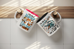 Sarcastic Quote mug wrap printable sublimation design Product Image 3