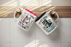 Sarcastic Quote mug wrap printable sublimation design Product Image 3