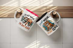 Sarcastic Quote mug wrap printable sublimation design Product Image 3