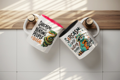 Sarcastic Quote mug wrap printable sublimation design Product Image 3