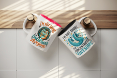 Sarcastic Quote mug wrap printable sublimation design Product Image 3