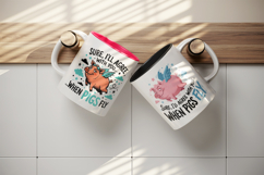 Sarcastic Quote mug wrap printable sublimation design Product Image 3