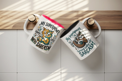 Sarcastic Quote mug wrap printable sublimation design Product Image 3