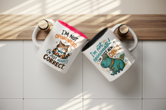 Sarcastic Quote mug wrap printable sublimation design Product Image 3