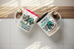 Sarcastic Quote mug wrap printable sublimation design Product Image 3