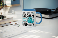 Sarcastic Quote mug wrap printable sublimation design Product Image 5