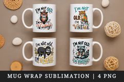 Sarcastic Quote mug wrap printable sublimation design Product Image 1