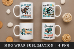 Sarcastic Quote mug wrap printable sublimation design Product Image 1