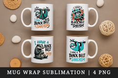 Sarcastic Quote mug wrap printable sublimation design Product Image 1