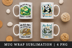 Sarcastic Quote mug wrap printable sublimation design Product Image 1