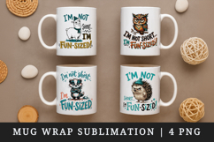 Sarcastic Quote mug wrap printable sublimation design Product Image 1