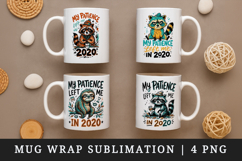 Sarcastic Quote mug wrap printable sublimation design Product Image 1