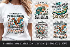 Sarcastic Quote t-shirt printable sublimation design png Product Image 1
