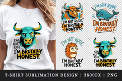 Sarcastic Quote t-shirt printable sublimation design png Product Image 1