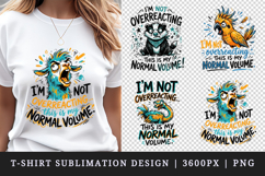 Sarcastic Quote t-shirt printable sublimation design png Product Image 1
