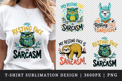 Sarcastic Quote t-shirt printable sublimation design png Product Image 1