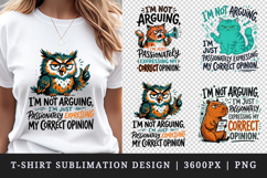 Sarcastic Quote t-shirt printable sublimation design png Product Image 1