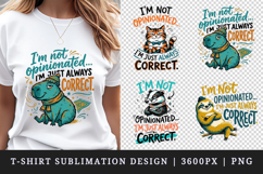Sarcastic Quote t-shirt printable sublimation design png Product Image 1
