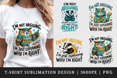 Sarcastic Quote t-shirt printable sublimation design png Product Image 1