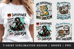 Sarcastic Quote t-shirt printable sublimation design png Product Image 1