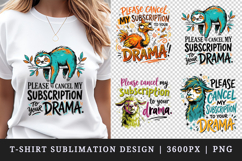 Sarcastic Quote t-shirt printable sublimation design png Product Image 1