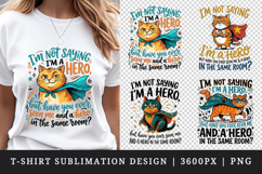Sarcastic Quote t-shirt printable sublimation design png Product Image 1